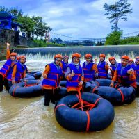 2. river tubing